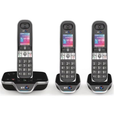 British Telecom 8602 Dect Triple Cordless Telephone (set 3 each) British Telecom 8602 Dect Triple Cordless Telephone (set 3 each)